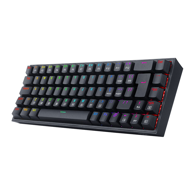 Teclado Mecanico Gamer Redragon Castor, RGB, Switch Marrom, Preto, K631-RGB-PT-BROWN - miniatura 4