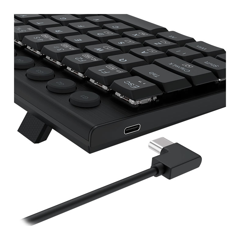 Teclado Mecanico Redragon Horus Mini, RGB, Switch Brown, Preto, K632-RGB-PT-BROWN - miniatura 8