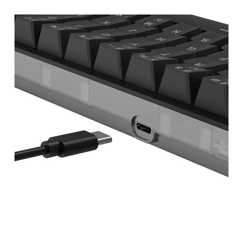 Teclado Mecanico Gamer Redragon Akali, RGB, Switch Brown, Preto, K642-RGB-PT-BROWN - miniatura 8