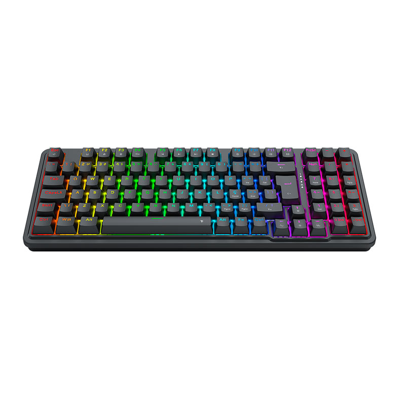Teclado Mecanico Gamer Redragon Gloria, RGB, ABNT2, Switch Marrom, Preto, K664-RGB-PT-BROWN - miniatura 6