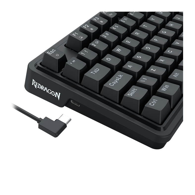 Teclado Mecanico Gamer Redragon Gloria, RGB, ABNT2, Switch Marrom, Preto, K664-RGB-PT-BROWN - miniatura 9