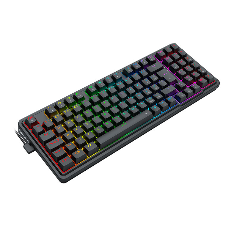 Teclado Mecanico Gamer Redragon Gloria, RGB, ABNT2, Switch Marrom, Preto, K664-RGB-PT-BROWN - miniatura 5