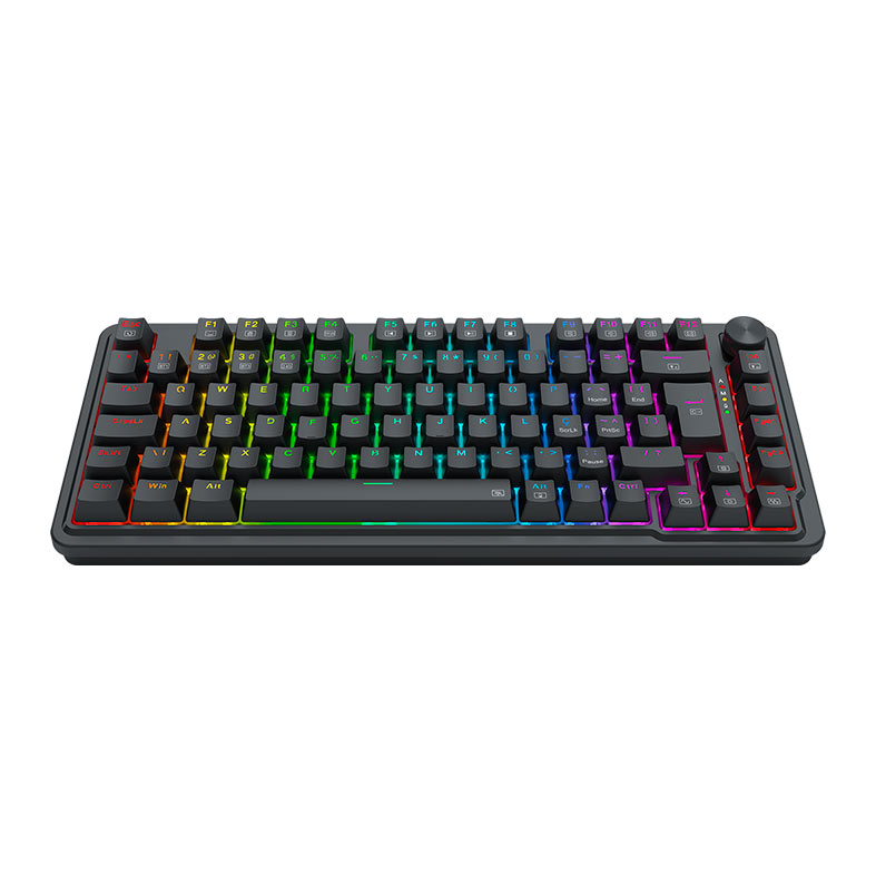 Teclado Mecanico Redragon Ucal Pro, RGB, Wireless, Switch Marrom, Preto, K673-RGB-PRO - miniatura 5