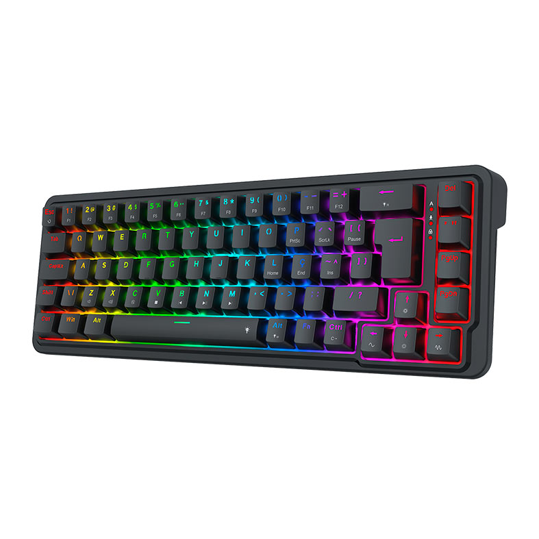 Teclado Mecanico Redragon Nova K709, RGB, Preto, K709-RGB - miniatura 4