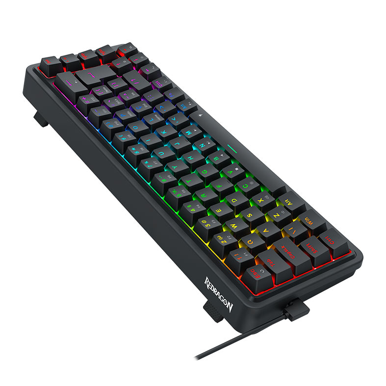 Teclado Mecanico Redragon Nova K709, RGB, Preto, K709-RGB - miniatura 7