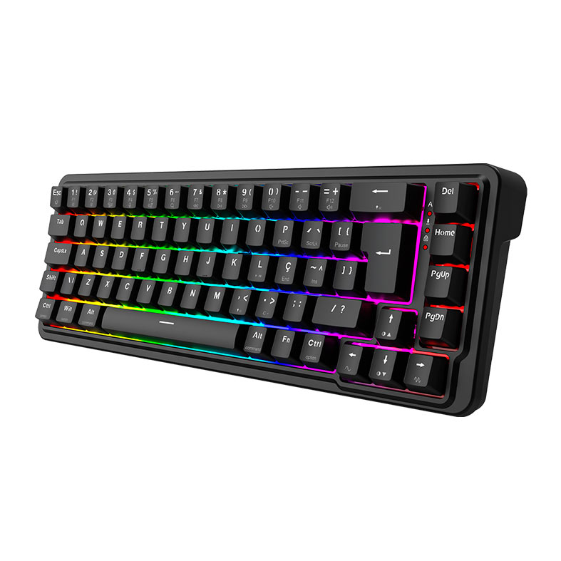 Teclado Magnetico Redragon Nova, RGB, 65%, ABNT2, Switch UltraMag Linear, Preto, K709RGB-M - miniatura 4