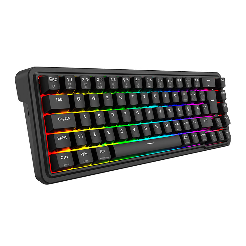 Teclado Magnetico Redragon Nova, RGB, 65%, ABNT2, Switch UltraMag Linear, Preto, K709RGB-M - miniatura 3