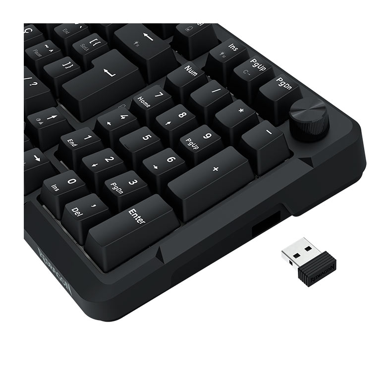 Teclado Mecanico Redragon Arlokks, RGB, ABNT2, Switch RPC Linear, Tri-Mode, Preto, K742B - miniatura 9