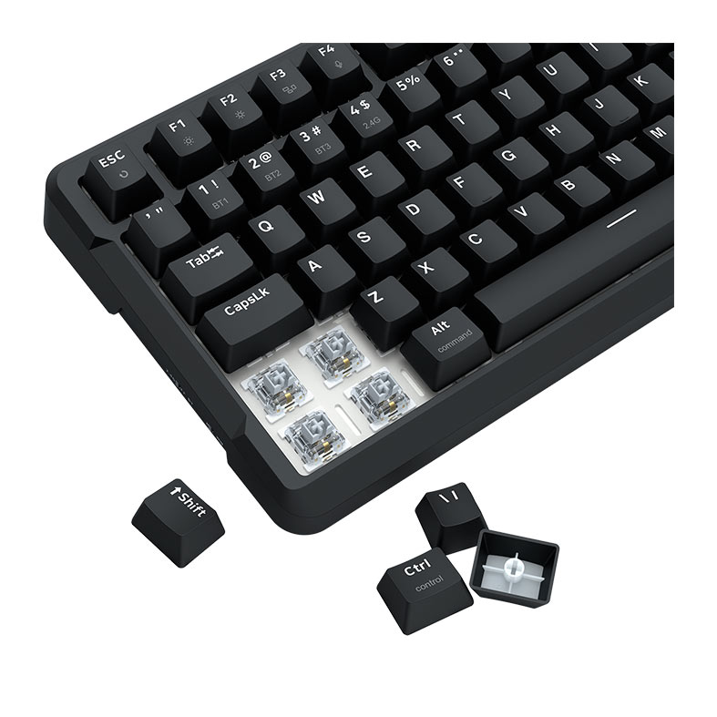 Teclado Mecanico Redragon Arlokks, RGB, ABNT2, Switch RPC Linear, Tri-Mode, Preto, K742B - miniatura 8