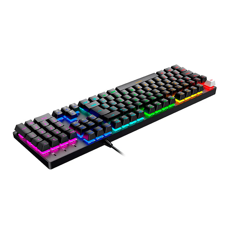 Teclado Mecanico Havit KB432L-PB, Rainbow, ABNT2, Switch Azul, Preto, KB432L-PB - miniatura 5