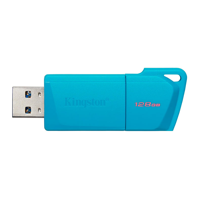 Pen Drive Kingston DataTraveler Exodia M, 128GB, USB 3.2, Azul, KC-U2L128-7LB - imagem 1