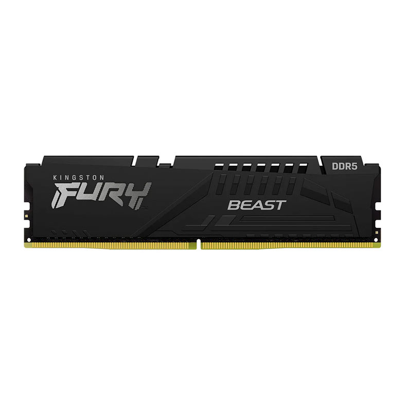 Memoria Kingston Fury Beast, 16GB (1x16GB), DDR5, 6000MHz, C30, Preto, KF560C30BBE-16