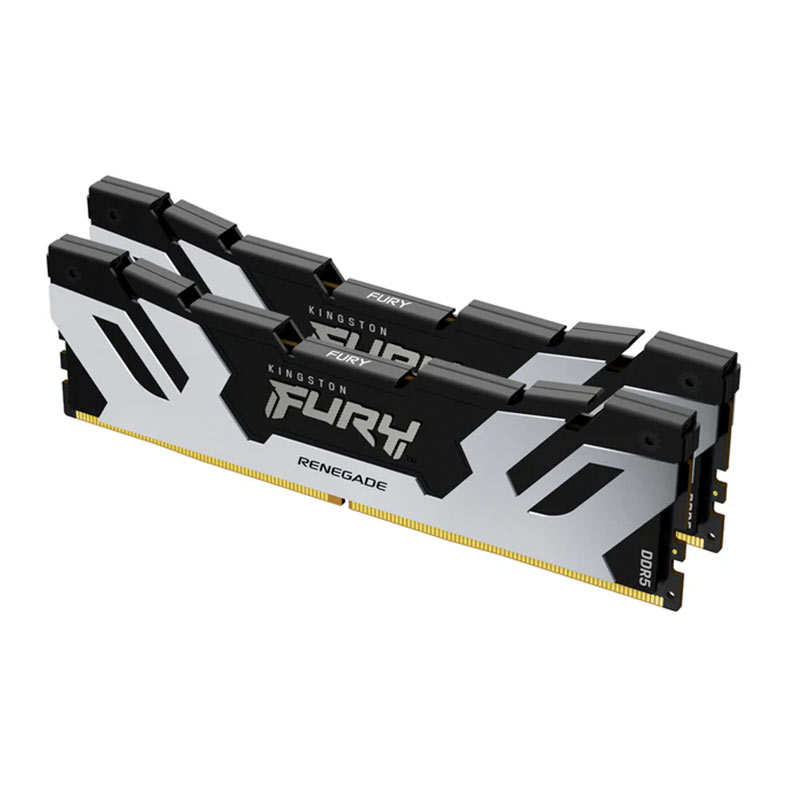 Memoria Kingston Fury Renegade, 32GB (2x16GB), DDR5, 7600MHz, C38, Preto e Prata, KF576C38RSK2-32 - miniatura 3
