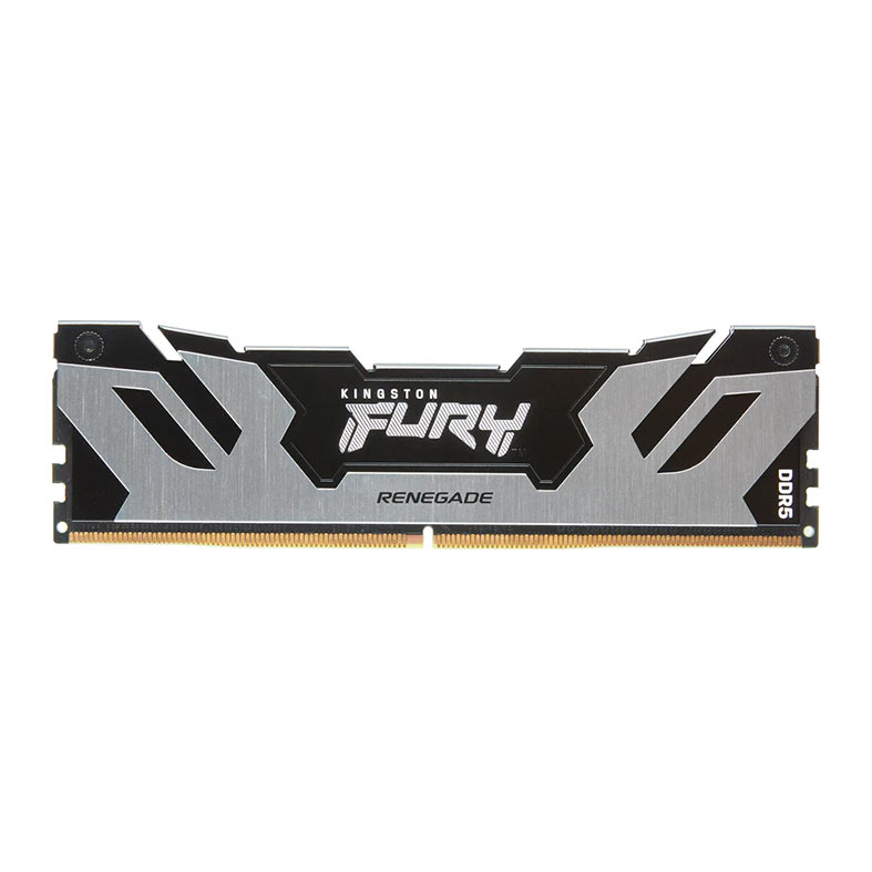 Memoria Kingston Fury Renegade, 24GB (1x24GB), DDR5, 8400MHz, C40, Preto e Prata, KF584CU40RS-24