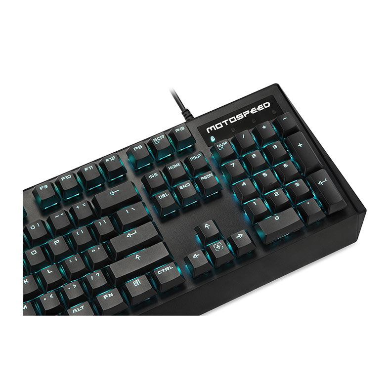 Teclado Mecanico Motospeed CK95, Led Azul, Switch Azul, Preto, KG-CK95-BK-BL-WW - miniatura 6