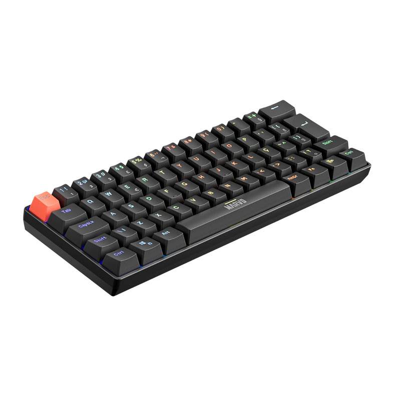 Teclado Mecanico Marvo KG933G, RGB, ABNT2, Switch Vermelho, Preto, KG933G-BK - miniatura 6
