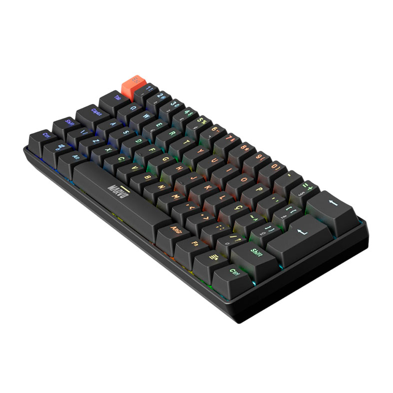 Teclado Mecanico Marvo KG933G, RGB, ABNT2, Switch Vermelho, Preto, KG933G-BK - miniatura 7