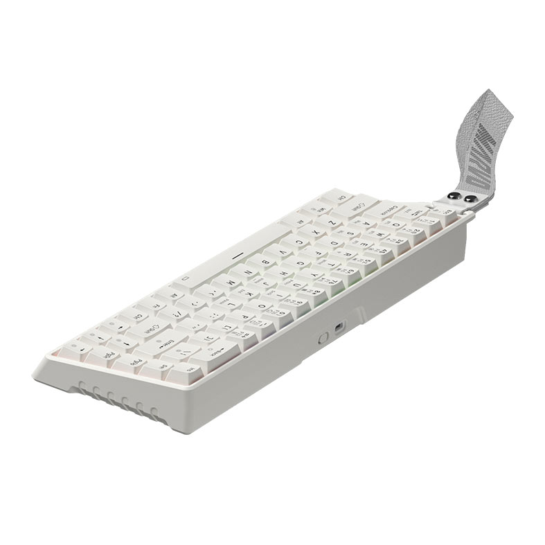 PRE VENDA - Teclado Mecanico Marvo KG965W, Switch Banana Crystal, Wireless, Branco, KG965W-WH - miniatura 9