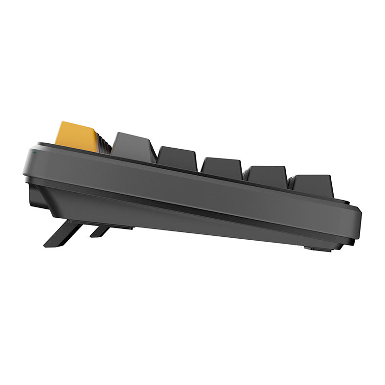 Teclado Mecanico Marvo Titan 75, RGB, Switch Banana Crystal, Wireless, Preto, Cinza e Amarelo, KG985W - miniatura 7