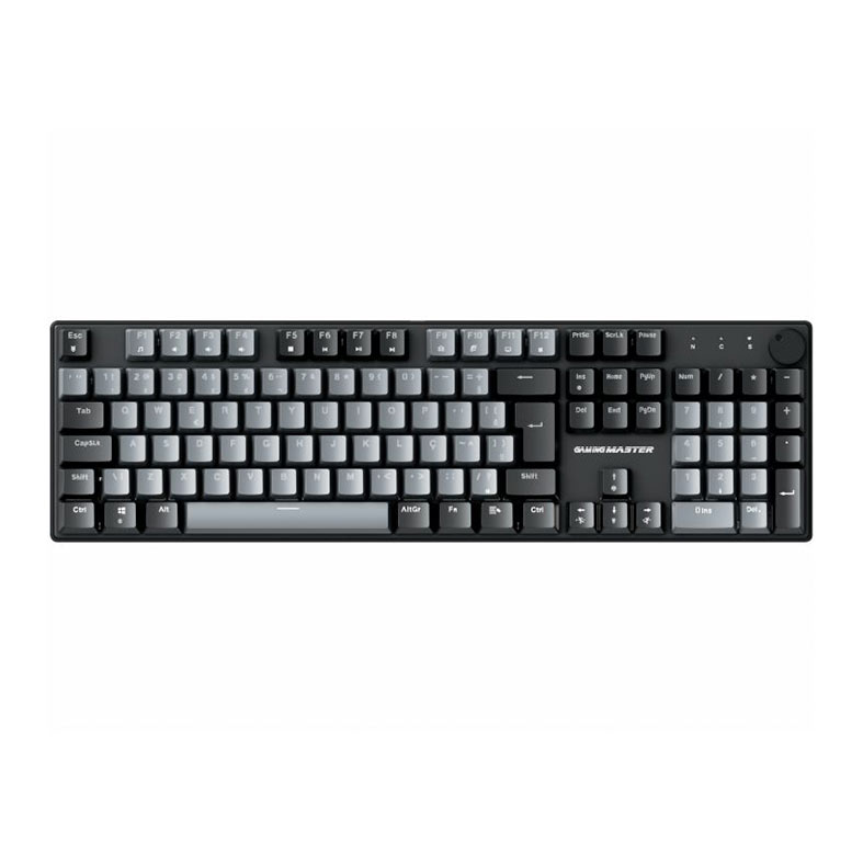 Teclado Mecanico K-Mex Shadowscope KGY528, Rainbow, ABNT2, Switch Azul, Preto e Cinza, KGY528U0001CB0X - miniatura 5