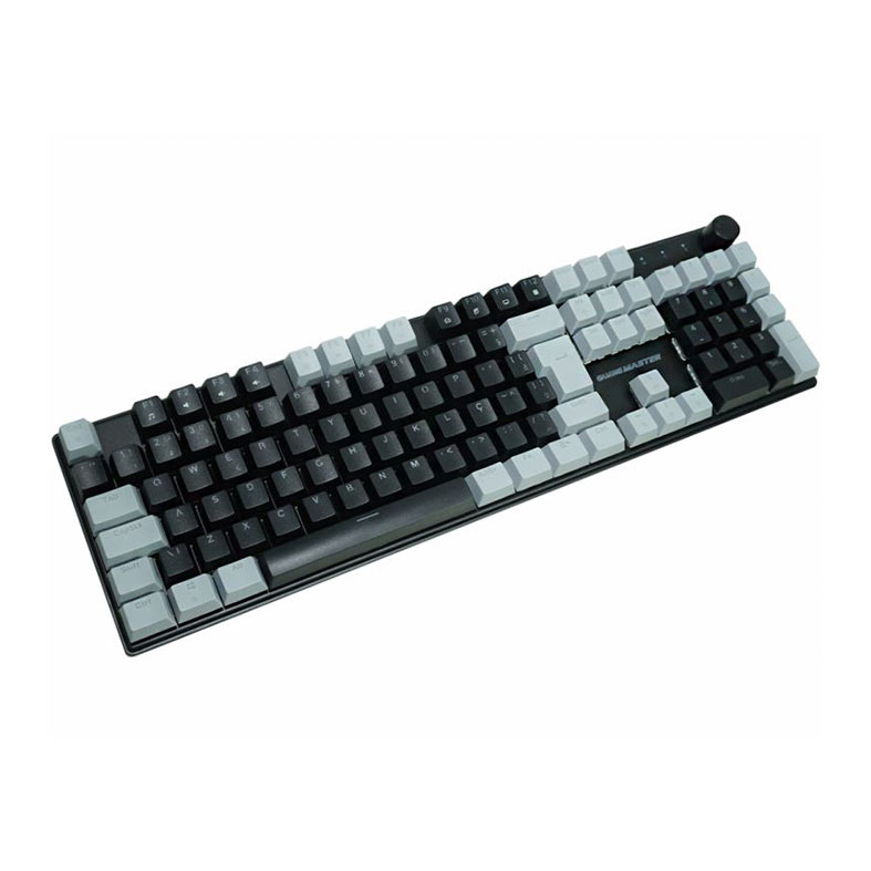 Teclado Mecanico K-Mex Shadowscope KHY628, Rainbow, ABNT2, Switch Azul, Preto e Cinza, KHY628U0002CB0X - miniatura 3