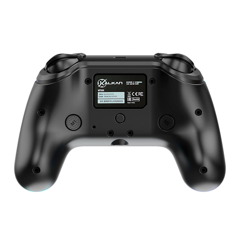 Controle Kalkan Wynn, RGB, USB-C/Bluetooth, PS3/PS4/PS5/PC/Android/IOS, Preto, KLK00003 - miniatura 6