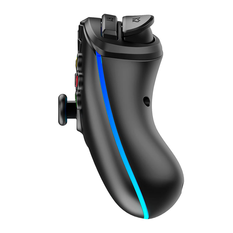 Controle Kalkan Wynn, RGB, USB-C/Bluetooth, PS3/PS4/PS5/PC/Android/IOS, Preto, KLK00003 - miniatura 4