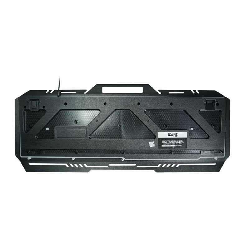 Teclado Gamer K-Mex Fusion Color KM-M712, Rainbow, ABNT2, Preto, KMM7128U001CB0X - miniatura 6