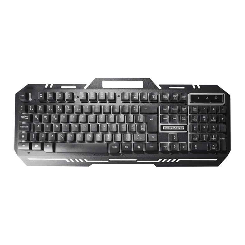 Teclado Gamer K-Mex Fusion Color KM-M712, Rainbow, ABNT2, Preto, KMM7128U001CB0X - miniatura 4