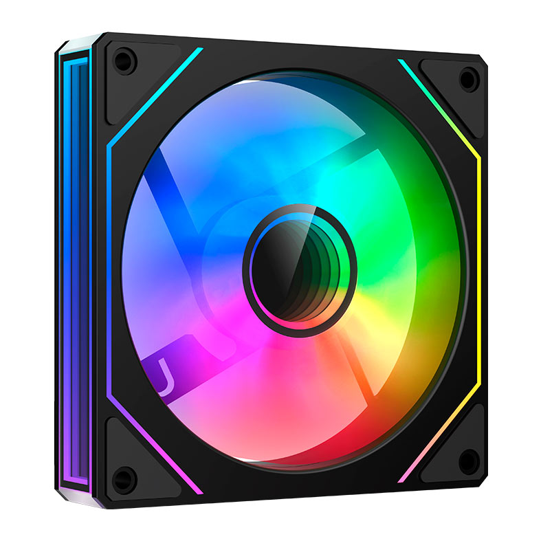 Ventoinhas Aigo Darkflash L17, ARGB, 120mm, Preto, L17-BK - miniatura 3