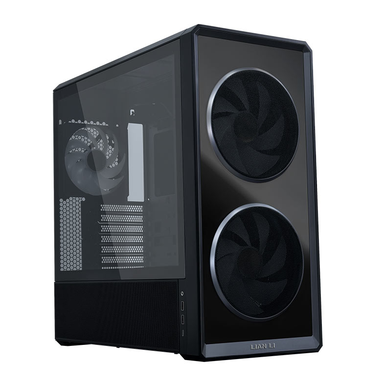 Gabinete Gamer Lian Li Lancool 217 Infinity, Mid-Tower, Lateral de Vidro, Com 3 Fans, Preto, LAN217INFX - miniatura 3