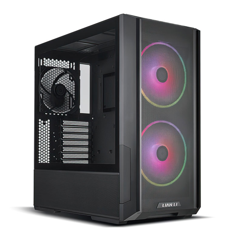 Gabinete Gamer Lian Li Lancool 216, RGB, Lateral de Vidro, Com 2 Fans, Preto, LANCOOL216RX - imagem 1