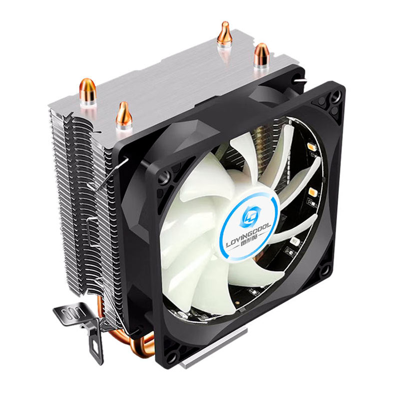 Cooler Para Processador Loving Cool 200A, Rainbow, 90mm, Preto, LC-200A-BK - miniatura 6