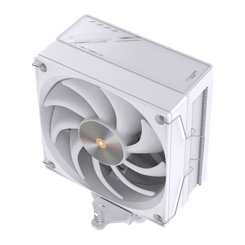 Cooler Para Processador Loving Cool AP300W, 120mm, Branco, LC-AP300W - miniatura 6