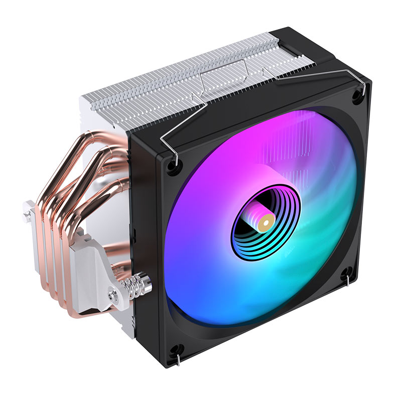 Cooler Para Processador Loving Cool AP400B, ARGB, 120mm, Preto, LC-AP400B - miniatura 9