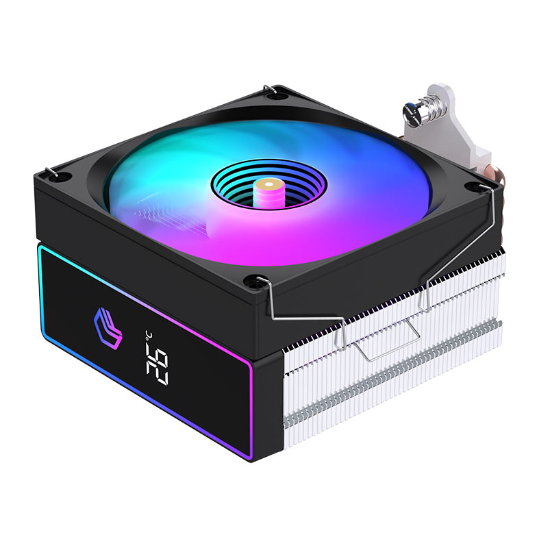 Cooler Para Processador Loving Cool AP400B, ARGB, 120mm, Preto, LC-AP400B - miniatura 7