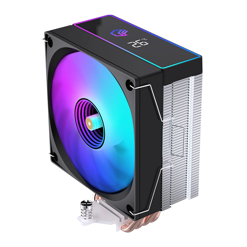 Cooler Para Processador Loving Cool AP400B, ARGB, 120mm, Preto, LC-AP400B - miniatura 6
