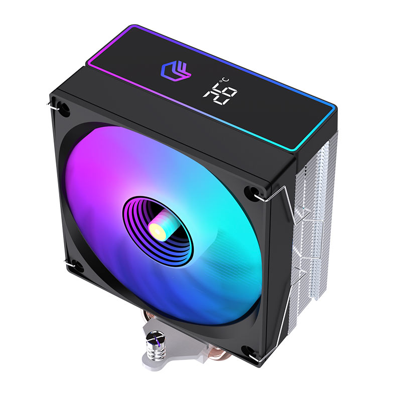 Cooler Para Processador Loving Cool AP400B, ARGB, 120mm, Preto, LC-AP400B - miniatura 4