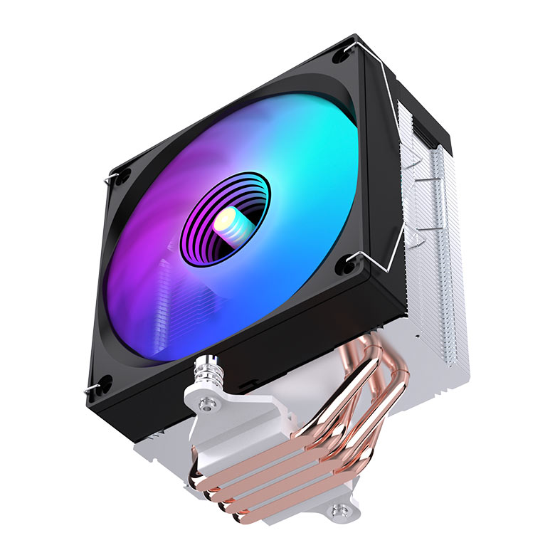 Cooler Para Processador Loving Cool AP400B, ARGB, 120mm, Preto, LC-AP400B - miniatura 5