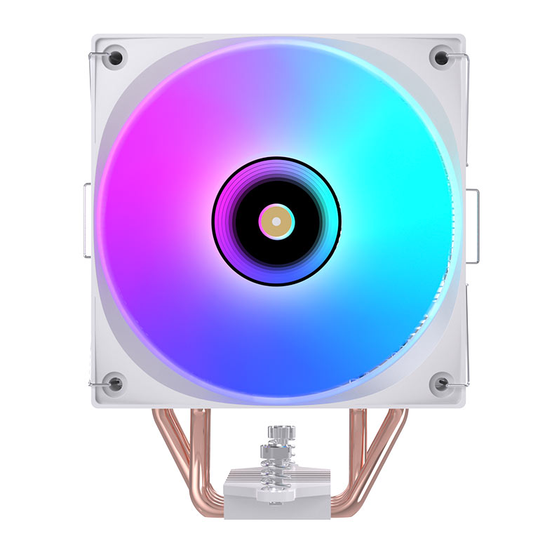 Cooler Para Processador Loving Cool AP400W, ARGB, 120mm, Branco, LC-AP400W - miniatura 3