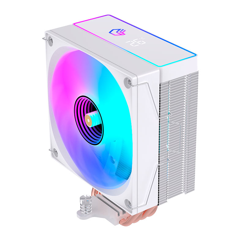 Cooler Para Processador Loving Cool AP400W, ARGB, 120mm, Branco, LC-AP400W - miniatura 7