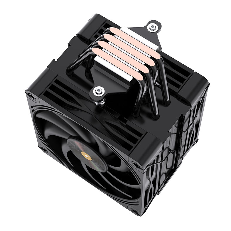 Cooler Para Processador Loving Cool K400B, 2x120mm, Preto, LC-K4000B - miniatura 10
