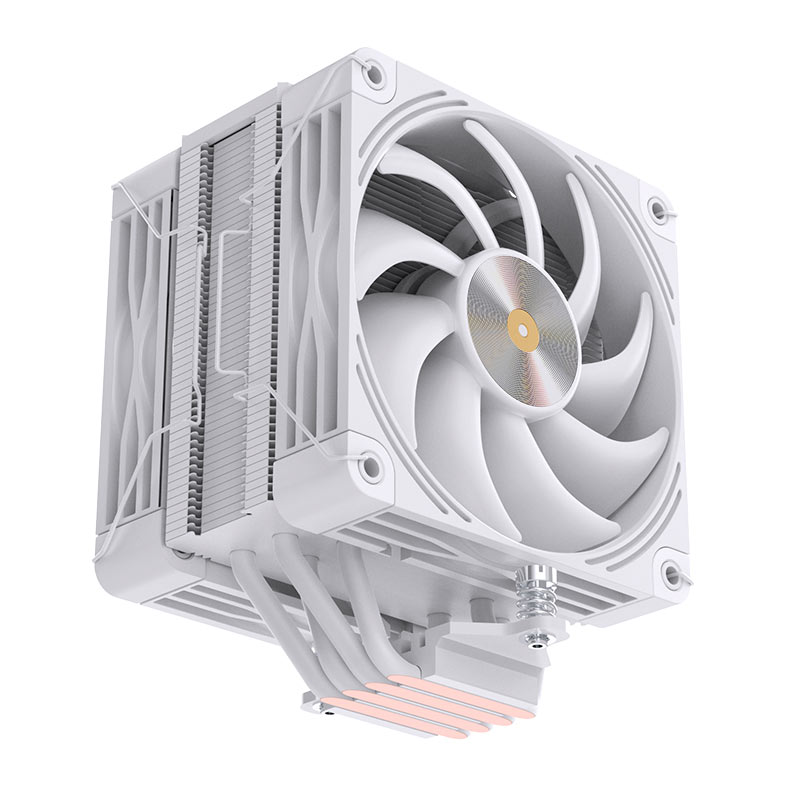 Cooler Para Processador Loving Cool K4000W, 2x120mm, Branco, LC-K4000W - miniatura 5