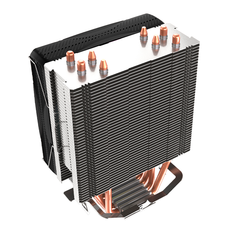 Cooler Para Processador Loving Cool X400B, Rainbow, 120mm, Preto, LC-X400B - miniatura 7
