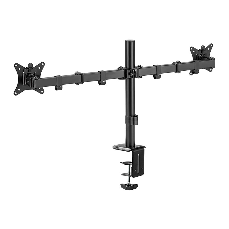 Suporte Para 2 Monitores Brateck LDT66 C024, 17 Pol. a 32 Pol., Preto, LDT66-C024 - miniatura 6