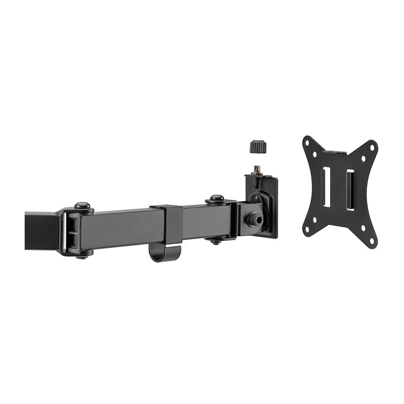 Suporte Para 2 Monitores Brateck LDT66 C024, 17 Pol. a 32 Pol., Preto, LDT66-C024 - miniatura 8