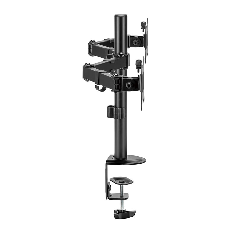 Suporte Para 2 Monitores Brateck LDT66 C024, 17 Pol. a 32 Pol., Preto, LDT66-C024 - miniatura 9