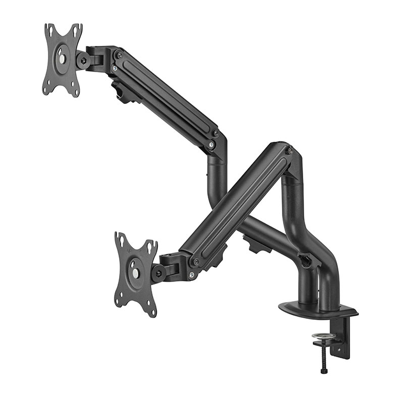 Suporte Articulado Para 2 Monitores Brateck LDT71 C024, 17 Pol. a 32 Pol., Preto, LDT71-C024 - miniatura 5