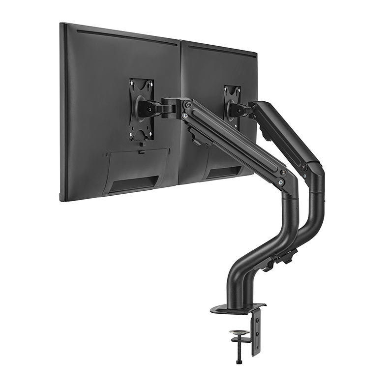 Suporte Articulado Para 2 Monitores Brateck LDT71 C024, 17 Pol. a 32 Pol., Preto, LDT71-C024 - miniatura 11
