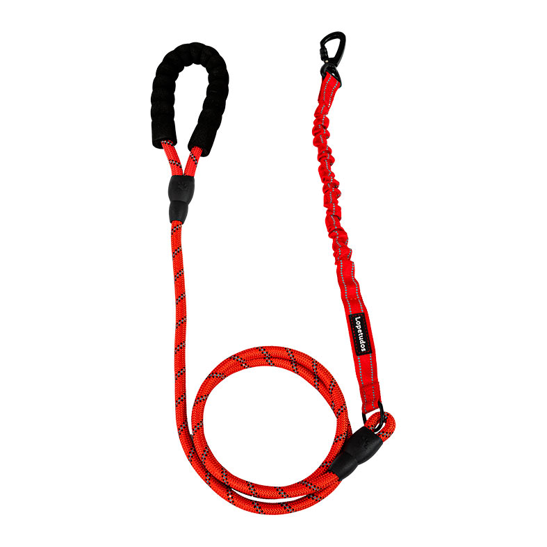 Guia Lopetudos TrailRope1, 1.5m, Vermelho, LP-GTR-15RED